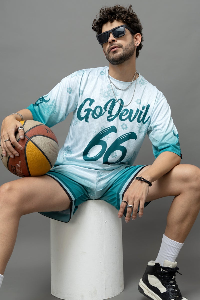 Go Devil 66 Printed Co-Ord Set For Men - Image 4